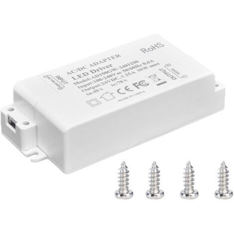 Pair - SJLERST Transformateur de lumière LED 30W DC 24V 1.25A, alimentation à tension constante AC 100‑240V, accessoires d'éclairage pour bande LED