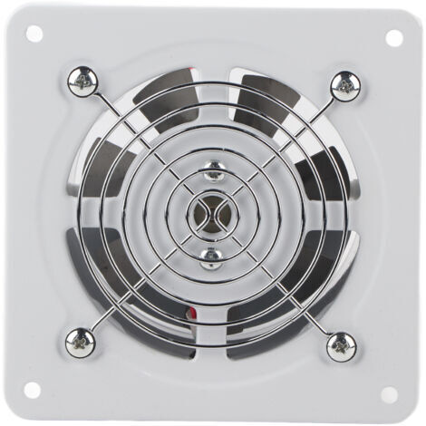 Pair - SJLERST Ventilateur d'extraction mural 25W 220V à faible bruit pour salle de bains cuisine garage, système de ventilation d'air
