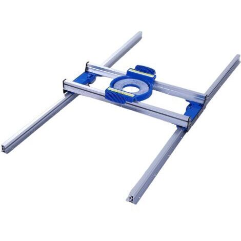 Pair - Système de gabarit de planage de précision pour défonceuse, idéal pour les dalles de bois, les planches de bois de bout et les projets en résine – Gabarit de table durable compatible avec la pl