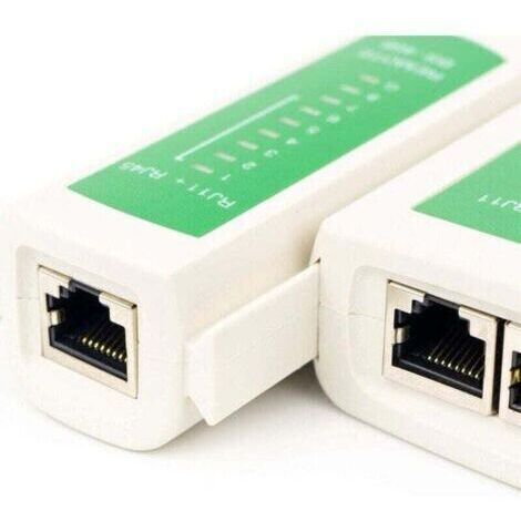pair testeur câbles réseau pour câbles RJ45 et RJ11