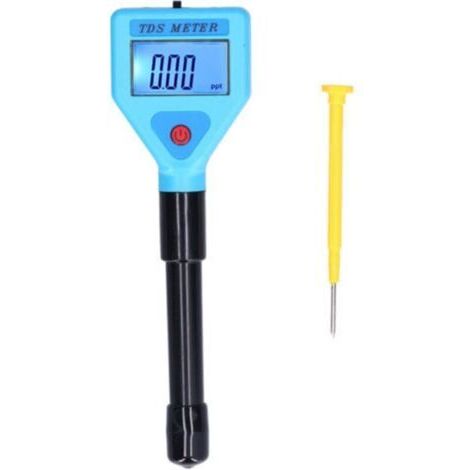 Pair - Testeur De TDS 98306 Pour L'analyse De La Qualité De L'eau En Aquaculture Et Horticulture Certifié CE FCC ROHS - Livré Sans Batterie -