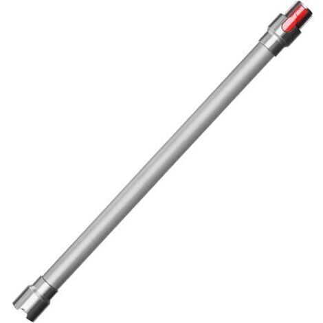 Pair Tube d'extension de Rechange pour Dyson V11 V15 V10 V7 V8 Aspirateur Sans Fil, Tube Rallonge en Aluminium Baguette Extensible ，Accessoire pour aspirateur,（Gris argent）