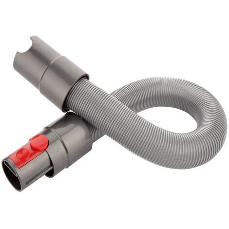 Pair - Tuyau d'aspiration, 52-150 cm, compatible Dyson V7/V8/V10/V11, gris