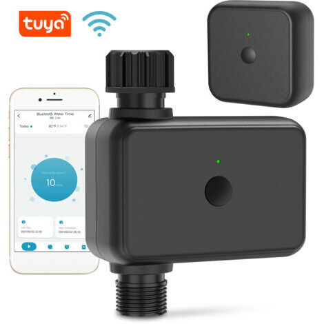 Pair - Vanne intelligente WiFi ECF-SOP10W pluie retardée 2xAA non inclus