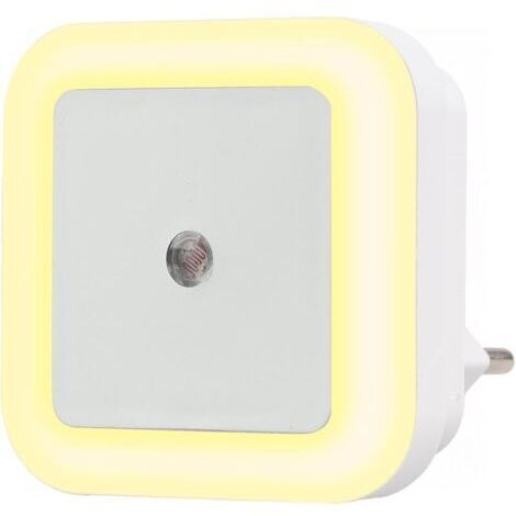 Pair Veilleuse Prise Électrique avec Détecteur de Mouvement Veilleuse Lampe LED de Automatique Nuit Blanche Chaude 2700K pour Les Enfants, Salle de Bains, Chambre à Coucher, Cuisines, Salons