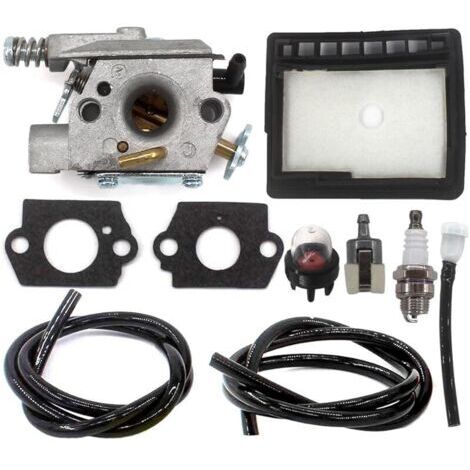 Pair WT-589 Carburateur avec Filtre à Air pour ECHO CS-3000 CS-3400 CS300 CS301 CS305 CS306 CS340 CS341 CS345 CS346