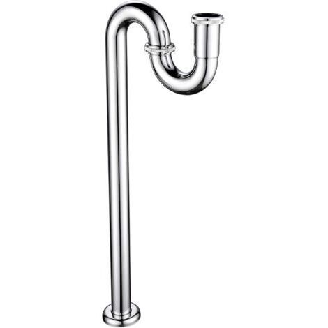 Pair WT04 Siphon de lavabo design en laiton chromé 1 1/4