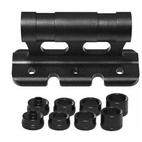 Pair ZVD- Accessoires pour remorque,support de fourche de vélo à travers le support d'essieu
