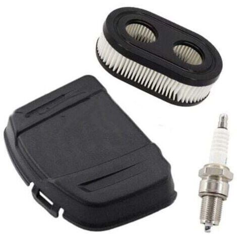 Pair ZVD- Couvercle de filtre à air avec filtre à air pour tondeuse Briggs & Stratton 650EXI 675EXI 675IS Remplace 594575, 798452 (2 types de couvercles pour ce modèle, il a 2 clips)