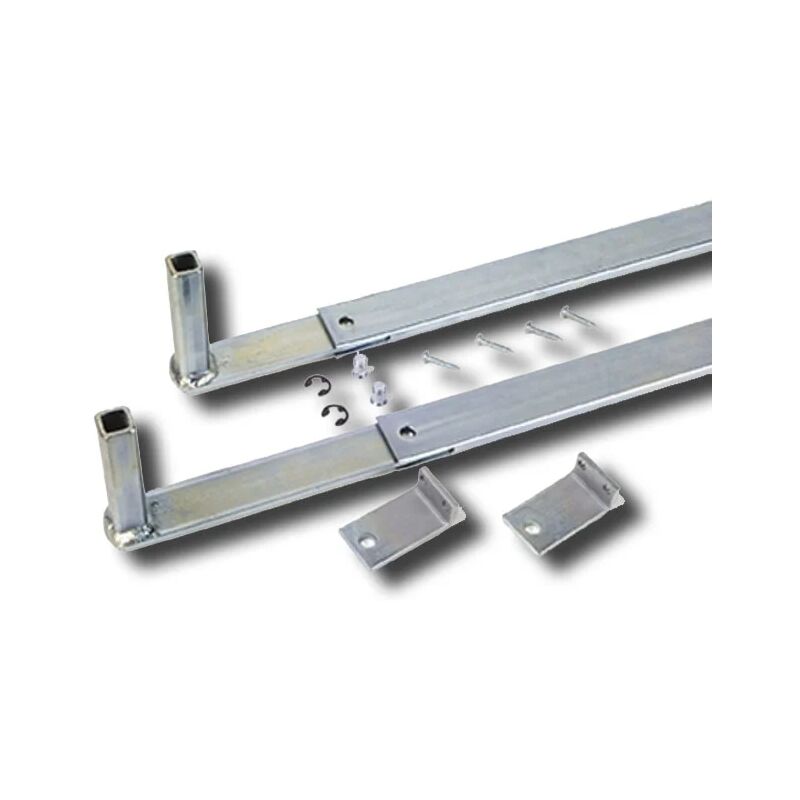 Paire de bras télescopiques droits (pour moteur 580) 390432 - Faac