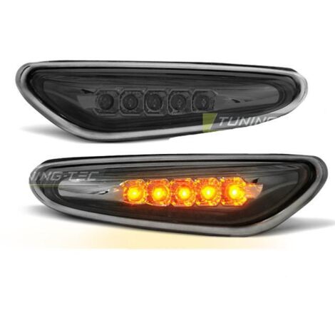 Paire clignotant repetiteur BMW serie 3 E46 Berline 2001 a 2005 noir led-27325824
