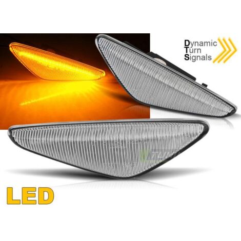 Paire Clignotant Repetiteur Led BMW X3 F25 2010 a 2014 Blanc Dynamique-31836210