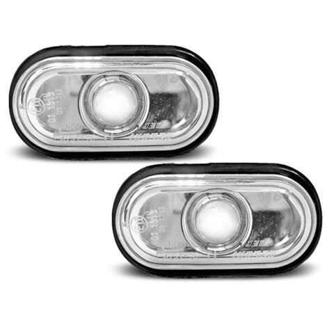 Paire clignotant repetiteur Renault Clio de 1990 a 2001 chrome-27325916