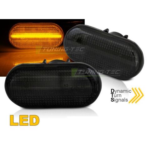 Paire Clignotant Repetiteur Renault Twingo de 2007 a 2014 Noir Led Dyn-41172724