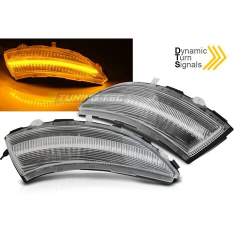 Paire Clignotant Repetiteurs retroviseurs Renault Clio 4 2012-2016 Clair LED Dynamique-36864071