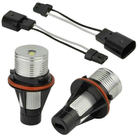 paire d'ampoules LED blanches 8000K pour feux de position à halo -