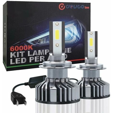 KIT D'AMPOULES LED VOITURE MOTO H1 12V 40W 3000LM COLD LIGHT 6500K