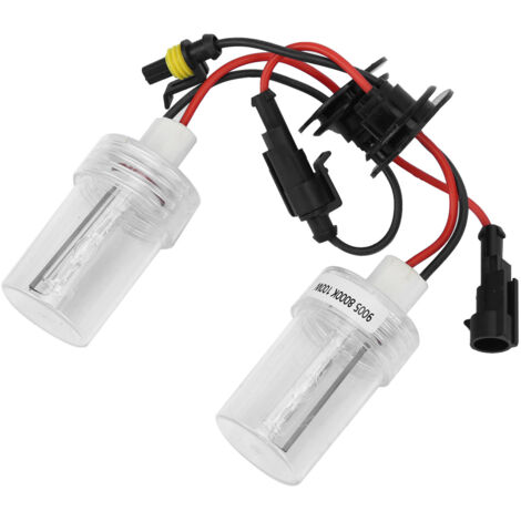 Paire d'ampoules xénon HID 9005 pour phares de voiture, 100 W, 8 000 K, 6 800 lumens. Accessoires automobiles. - AquaForge