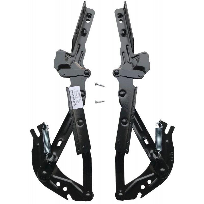 paire d'articulation clic clac nsm avec 2 vis de sécurité SCM Créations