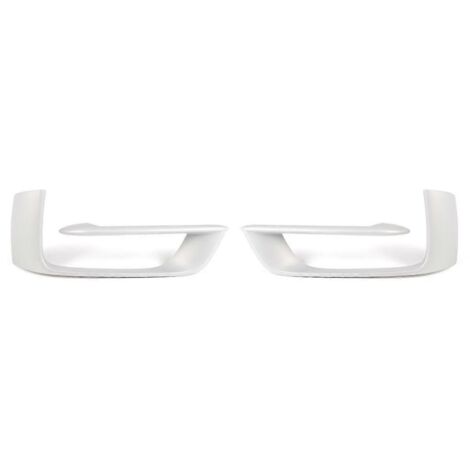 paire de baguettes décoratives pour pare-chocs de voiture (gauche + droite) pour X5 F15, F85 2013-2018, garniture de cadre de feu antibrouillard 51117308043 51117308044