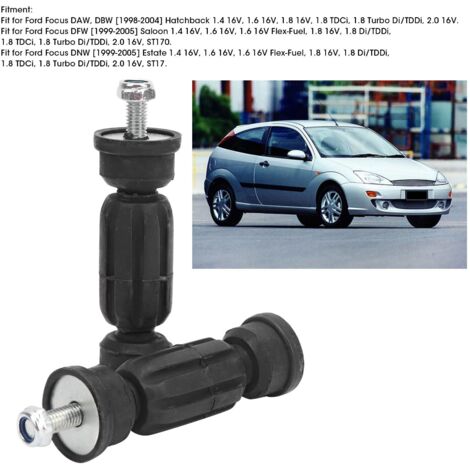 Paire de Barres de Stabilisation Noires 2M51‑5E494‑AA et 2M51‑5E494‑AB Compatible Ford Focus
