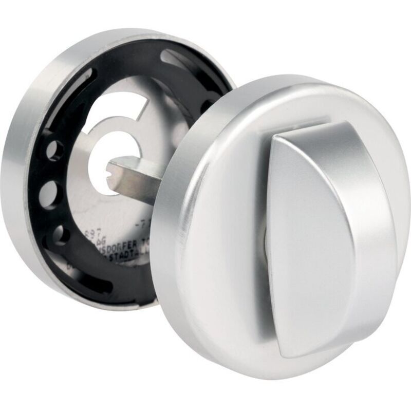 Hoppe - Rosace ronde argent - Condamnation à voyant - Amsterdam, Cortina et Verona - La paire et cie