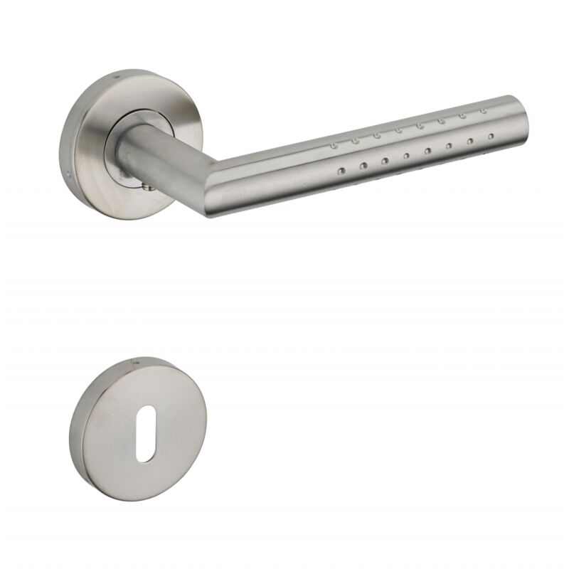 Thirard - Paire de béquilles pour porte, inox, carré 7mm
