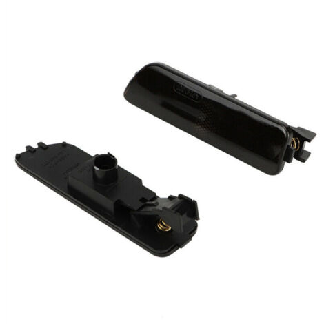 Paire de boîtiers de lumière de côté de pare-chocs fumé pour MK4 617215181853 (Noir),de DEBUNS