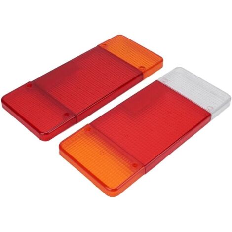 FLYDOSI Paire de botier de feu arrière de camion couvercle gauche droit rouge Orange blanc remplacement pour Iveco Eurocargo Daily