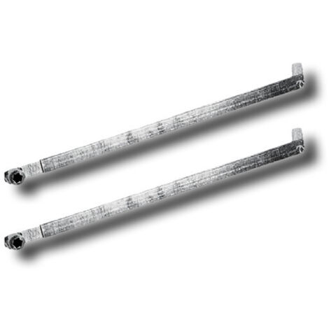 PAIRE DE BRAS DROITS + DOUILLE DE MONTAGE CENTRALE 600MM BENINCA' AU2.DNS 9099056
