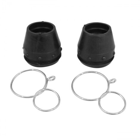 Paire de cache poussière de fourche pour mobylette MBK 51