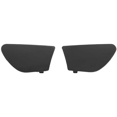 paire de cache-vis carrés pour poignée de porte intérieure de voiture Focus C346 (noir)