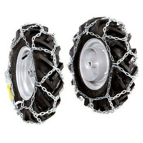 Paire de chaînes à neige pour tracteur ORIGINAL SNAPPER SPX200 - SPX210 - SPX300