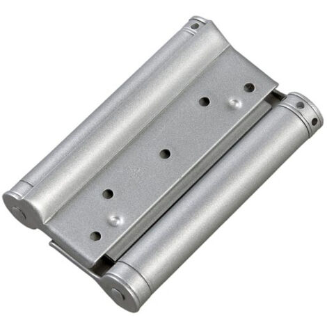 Paire de charnières double action LIOBEX compact n°30 acier argent – GROOM - GR124101