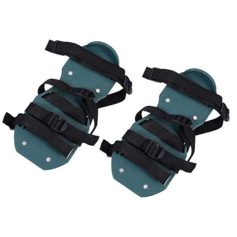 paire de chaussures aérateurs de pelouse, chaussures à pointes pour aérer le sol de la pelouse --