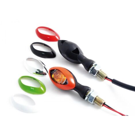 Paire de clignotant 12V à LED homologué CE Mad modèle Lucky pour