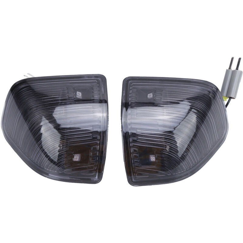 Debuns - Paire de clignotants de rétroviseur 68302828AA de remplacement pour Dodge Ram 1500, 2500, 3500, 4500, 5500 (couleur fumée),de