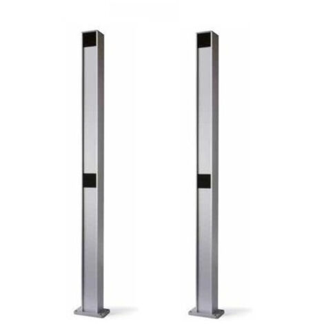 Paire de colonnes Support de colonne Aluminium Hauteur 500 mm 50 cm NICE PPH3