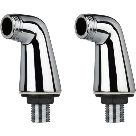 Paire de colonnettes luxe PAINI Chrome