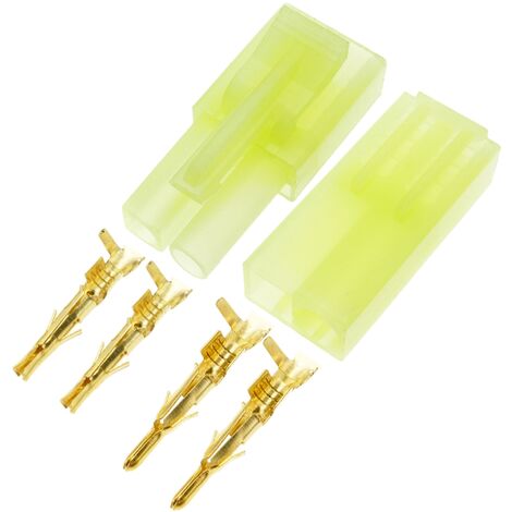 Paire de connecteurs RC TAMIYA MINI mâle et femelle pour batteries