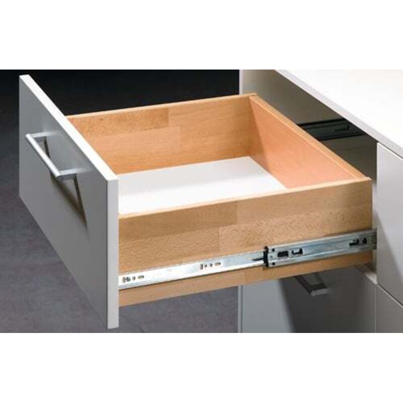 Hettich - Coulisse à billes ka 5632 sta galv. L.600mm 45kg - 73283