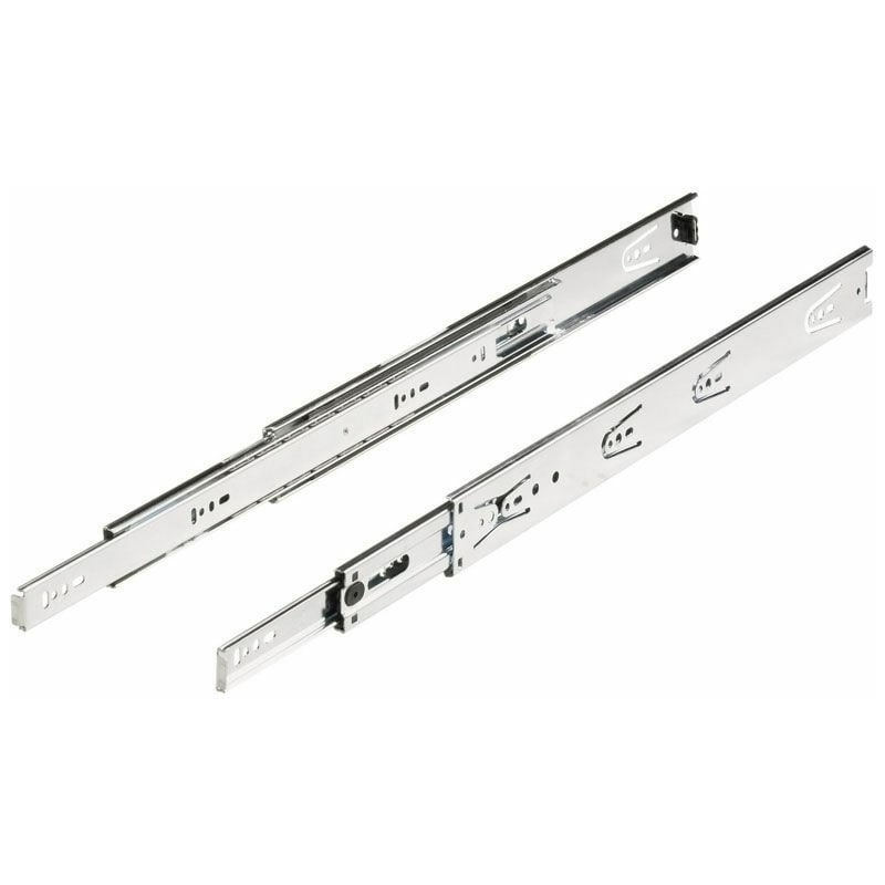 Coulisse à billes ka 5632 - Longueur : 250 mm - Profondeur intérieur de caisson mini : 254 mm Hettich