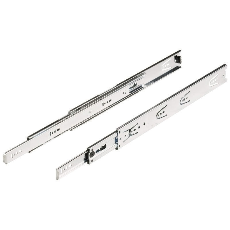 Coulisse à billes ka 5632 - Longueur : 500 mm - Profondeur intérieur de caisson mini : 504 mm Hettich