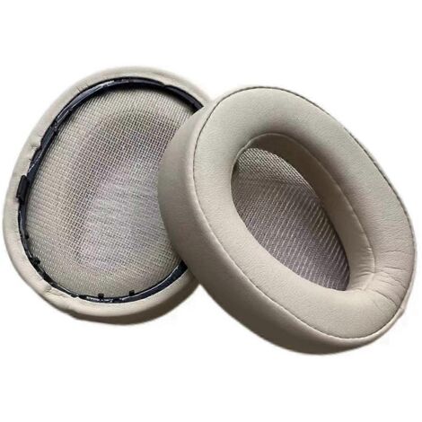 paire de coussinets d'oreille pour casque MDR-100AAP H600A 100A, couleur or clair