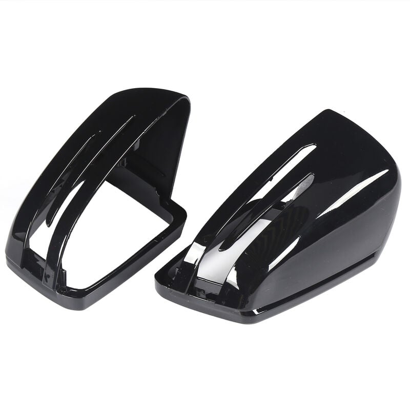 Jeffergarden - Paire de couvercles de rétroviseurs latéraux de remplacement, pour Mercedes Benz classe a b c e cla cla gla glk