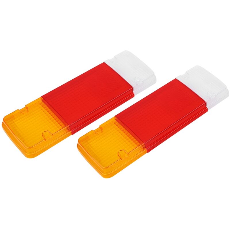 Start - Paire de couvre-feux arrière de remplacement pour lentille de feu arrière pour modèles compatibles Toyota Hilux 2/2005-2011