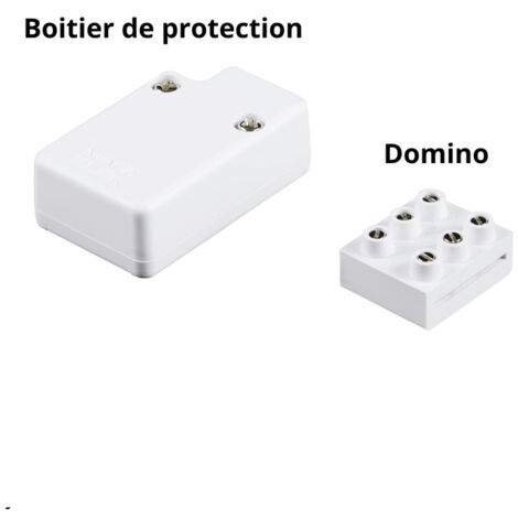 Paire de dominos 3 lignes avec terre – Magic Elek