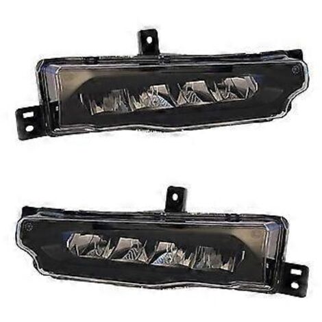 paire de feux antibrouillard LED pour pare-chocs avant 63179492771 63179492772 pour X3 G01 F97 X4 G02 2017-2021 avec feux de jour