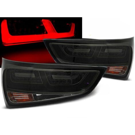 Paire de feux arriere Audi A1 de 2010 a 12/2014 LED BAR fume
