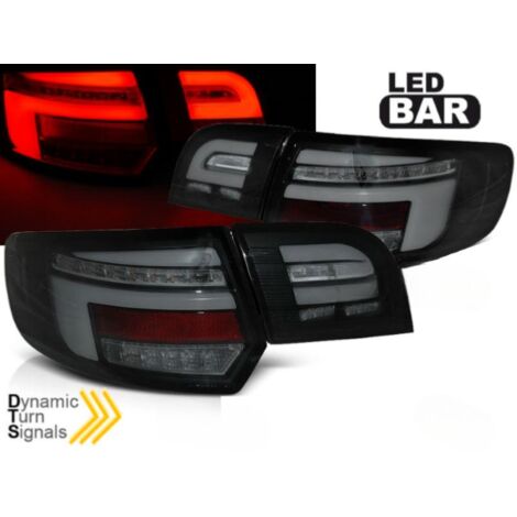 Paire de feux arriere Audi A3 8P sportback de 2003 a 2008 FULL LED noir